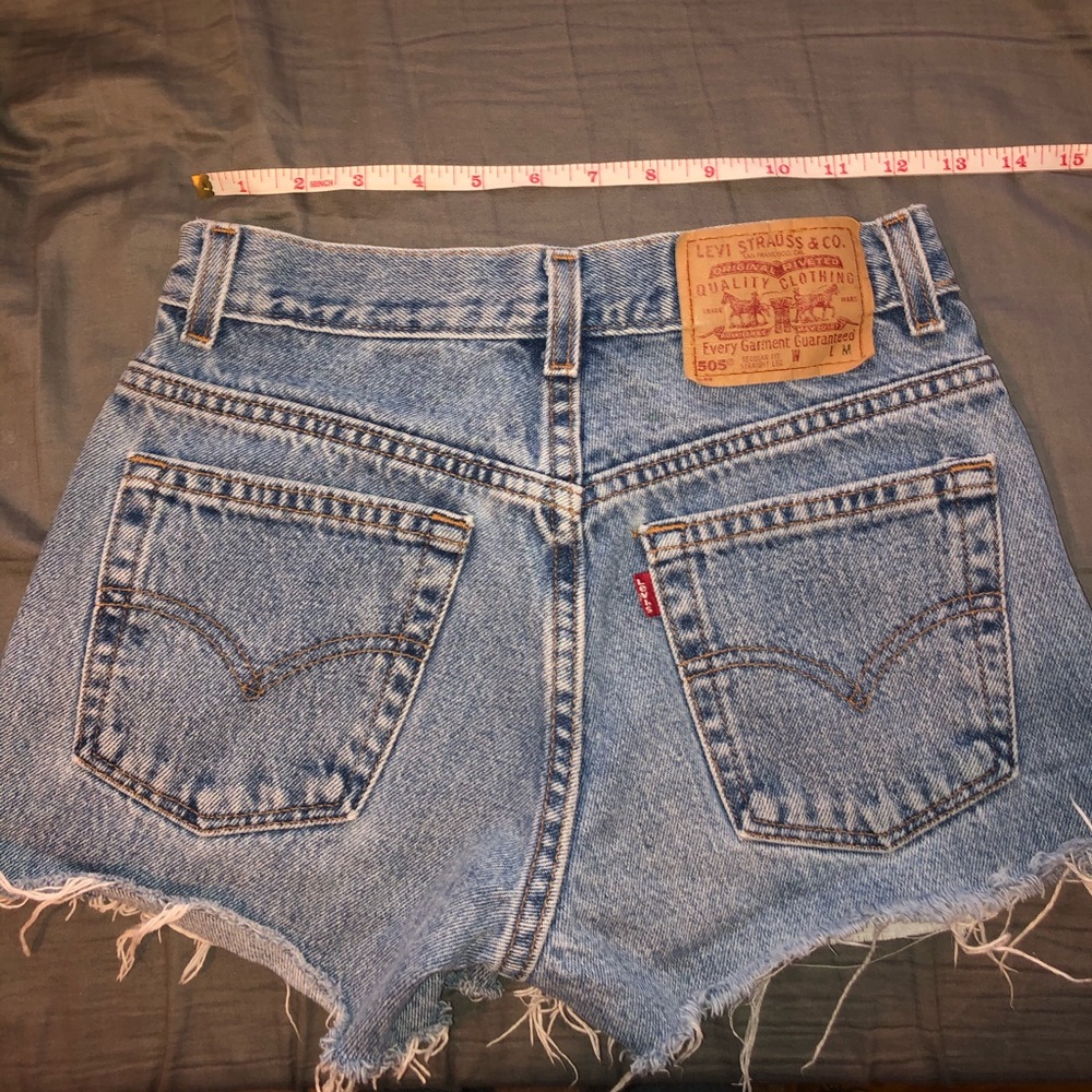 Levi denim shorts